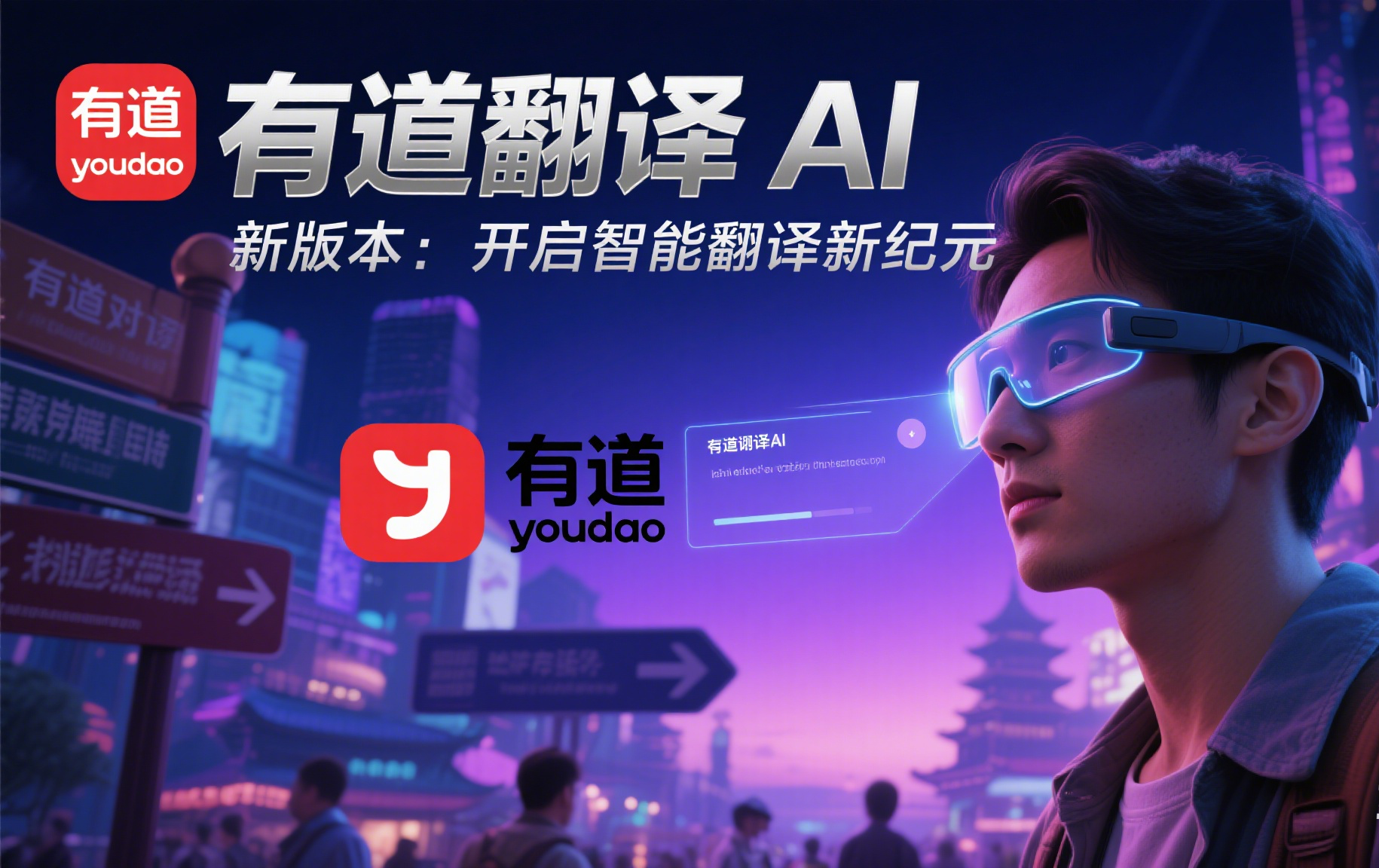 有道翻译能翻译拍摄角度倾斜的投影仪画面吗？